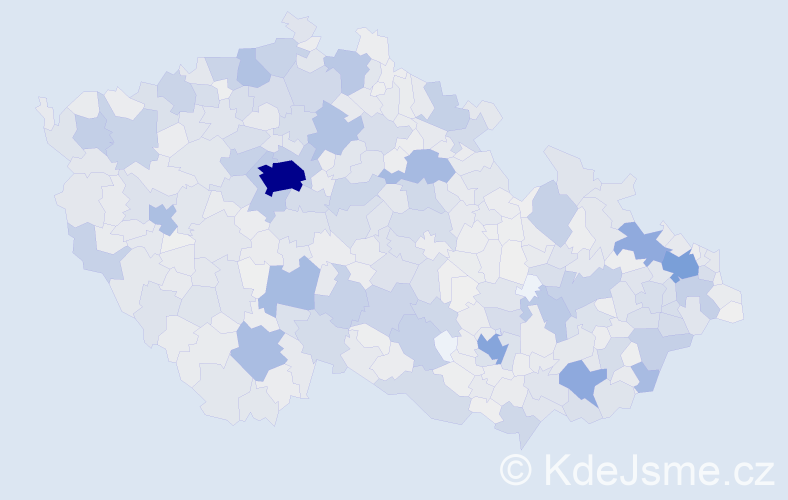 Příjmení: 'Vaňková', počet výskytů 7975 v celé ČR