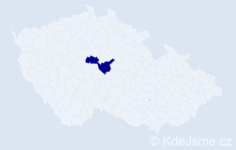 Příjmení: 'Forisková', počet výskytů 4 v celé ČR