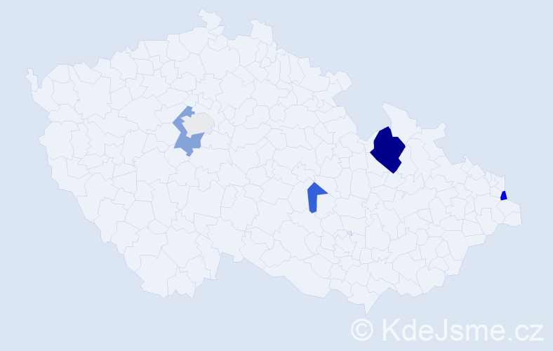 Příjmení: 'Keitzlová', počet výskytů 12 v celé ČR