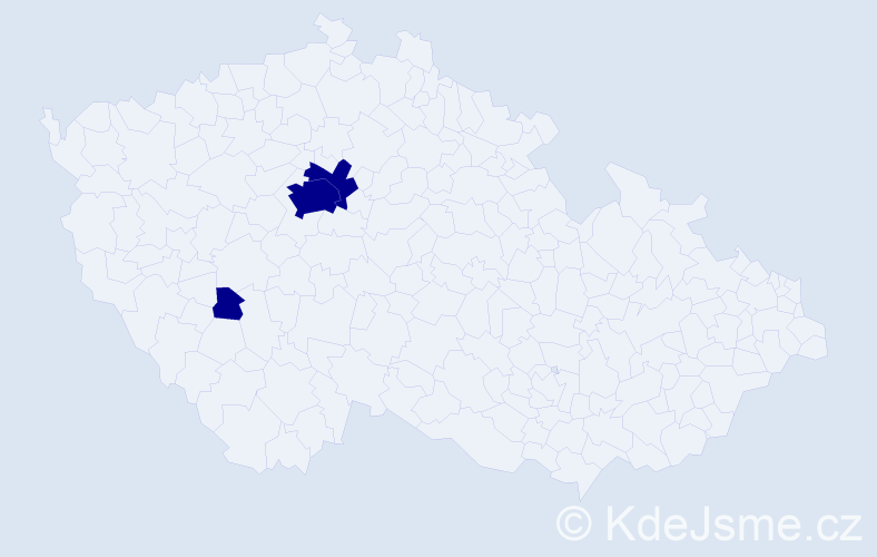 Příjmení: 'Budaianu', počet výskytů 3 v celé ČR