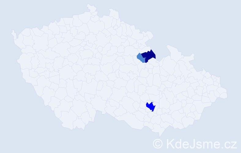 Příjmení: 'Muthsam', počet výskytů 11 v celé ČR