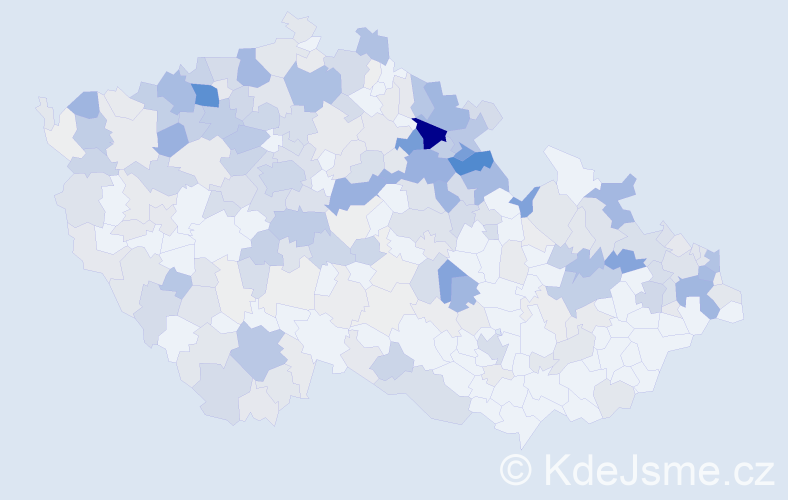 Příjmení: 'Peterová', počet výskytů 1070 v celé ČR
