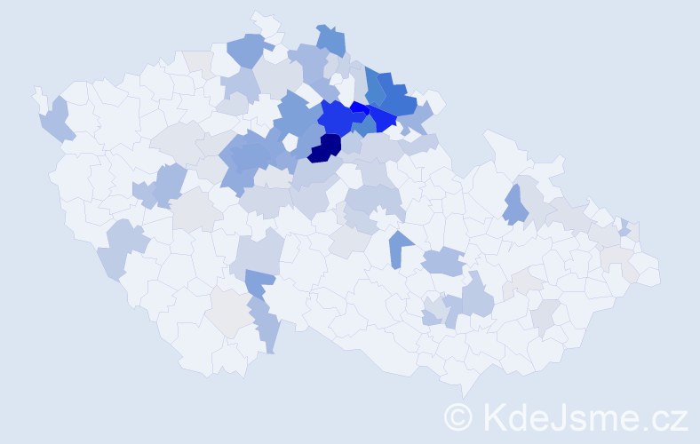 Příjmení: 'Šorm', počet výskytů 351 v celé ČR