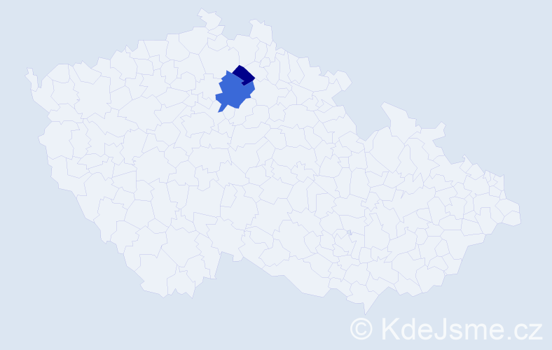 Příjmení: 'Matthissen', počet výskytů 4 v celé ČR