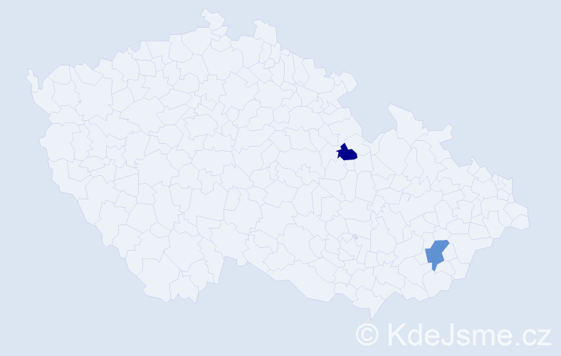Příjmení: 'Portischová', počet výskytů 9 v celé ČR