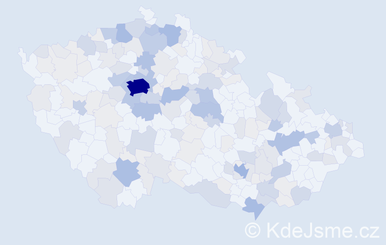 Příjmení: 'Konrád', počet výskytů 668 v celé ČR