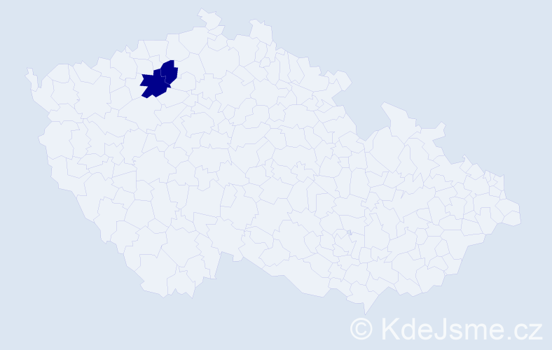 Příjmení: 'Kerka', počet výskytů 2 v celé ČR