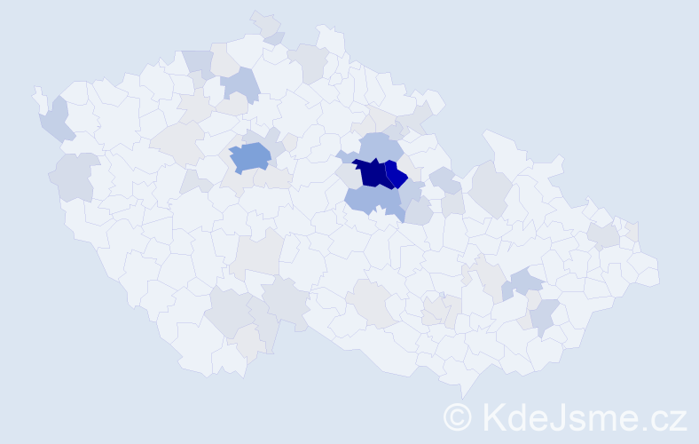 Příjmení: 'Shejbal', počet výskytů 231 v celé ČR