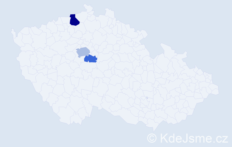 Příjmení: 'Kusebauchová', počet výskytů 7 v celé ČR