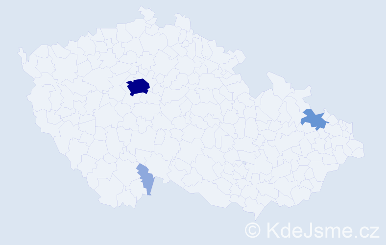 Příjmení: 'Helfert', počet výskytů 12 v celé ČR