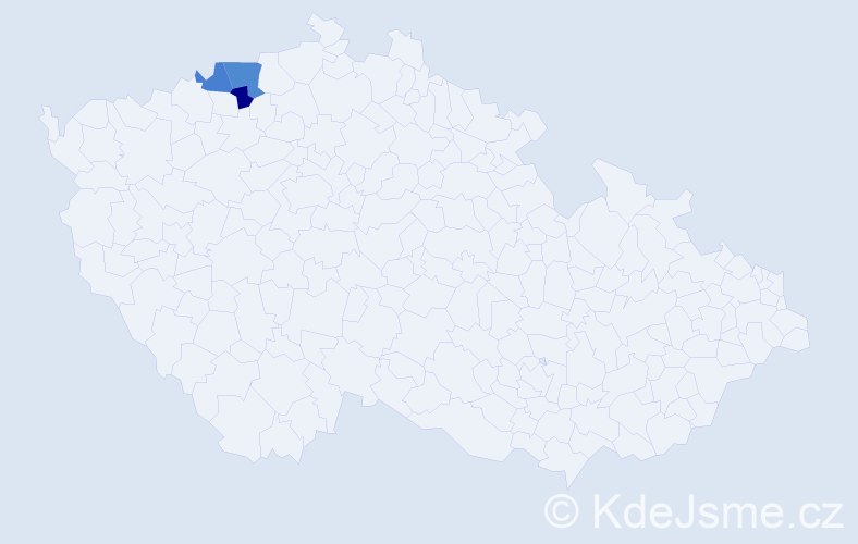 Příjmení: 'Rotstein', počet výskytů 4 v celé ČR