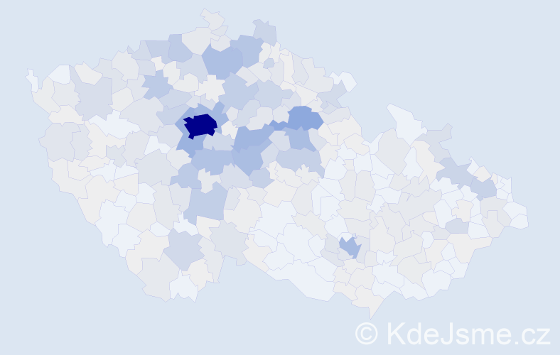 Příjmení: 'Barešová', počet výskytů 1674 v celé ČR