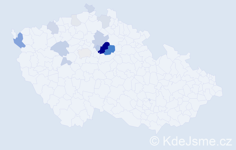 Příjmení: 'Grospič', počet výskytů 42 v celé ČR