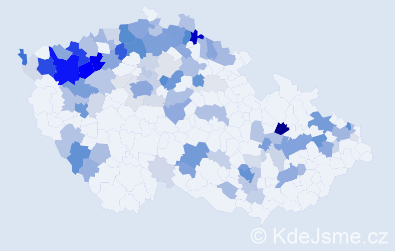 Příjmení: 'Ullmannová', počet výskytů 344 v celé ČR