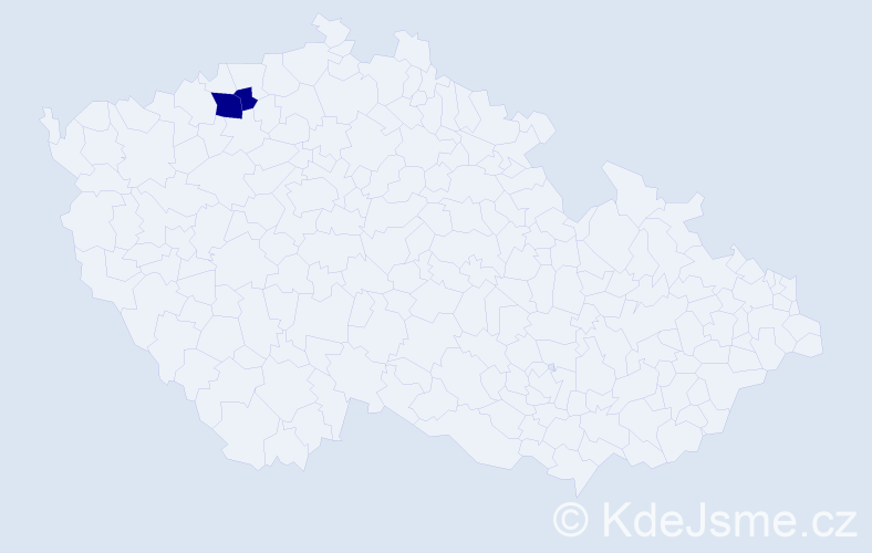 Příjmení: 'Lenartovičová', počet výskytů 2 v celé ČR