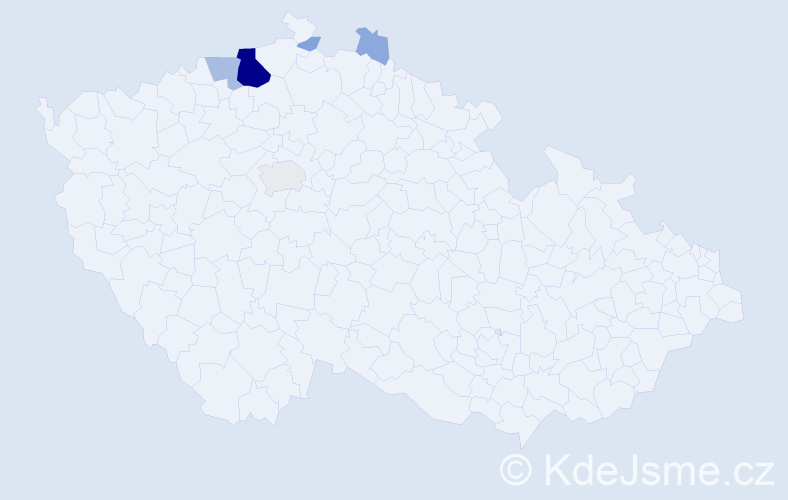 Příjmení: 'Sakajtová', počet výskytů 49 v celé ČR