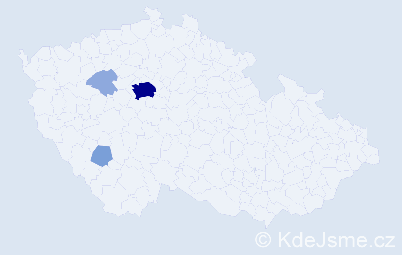 Příjmení: 'Maksymyshyn', počet výskytů 10 v celé ČR