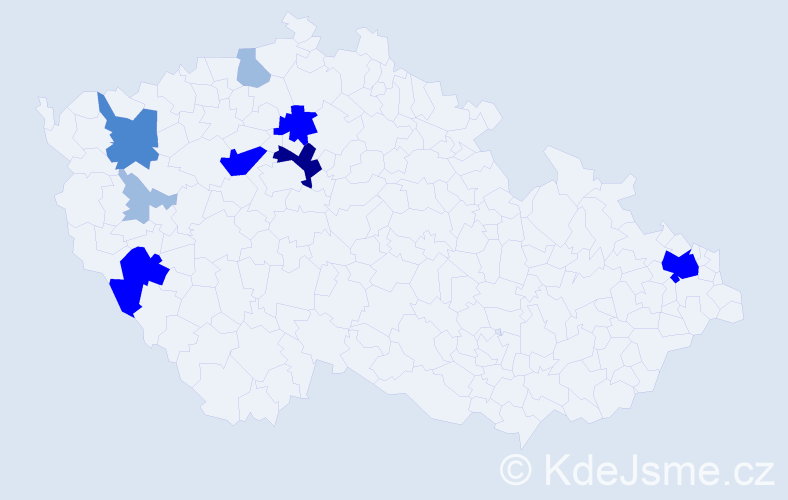 Příjmení: 'Liebzeitová', počet výskytů 20 v celé ČR