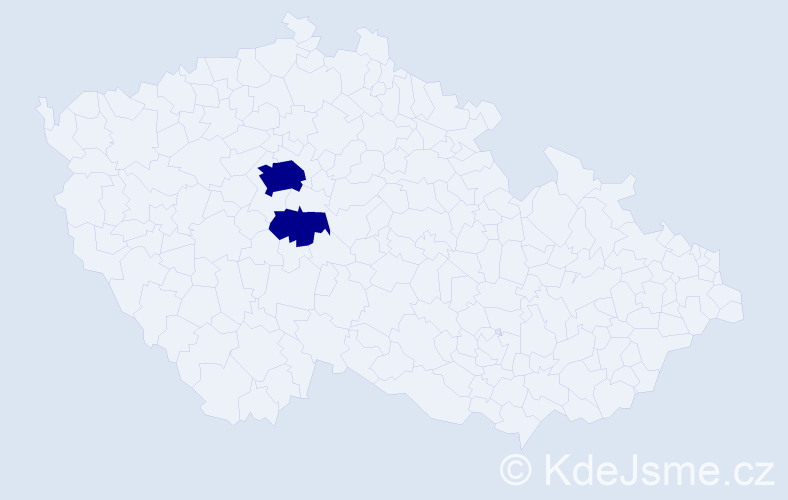 Příjmení: 'Koretzová', počet výskytů 4 v celé ČR