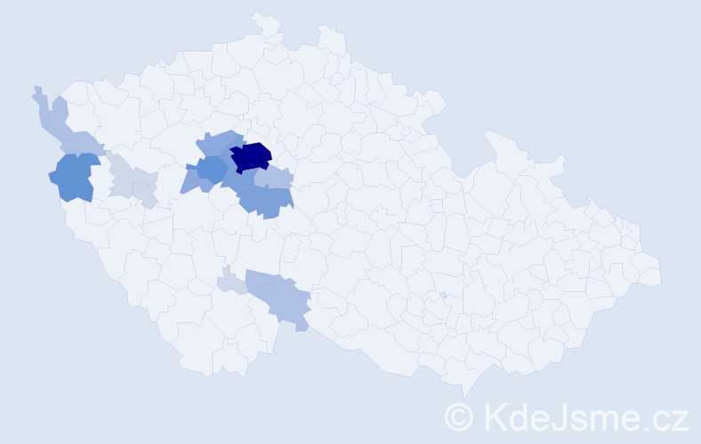 Příjmení: 'Drsková', počet výskytů 56 v celé ČR