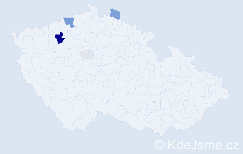 Příjmení: 'Weidischová', počet výskytů 12 v celé ČR
