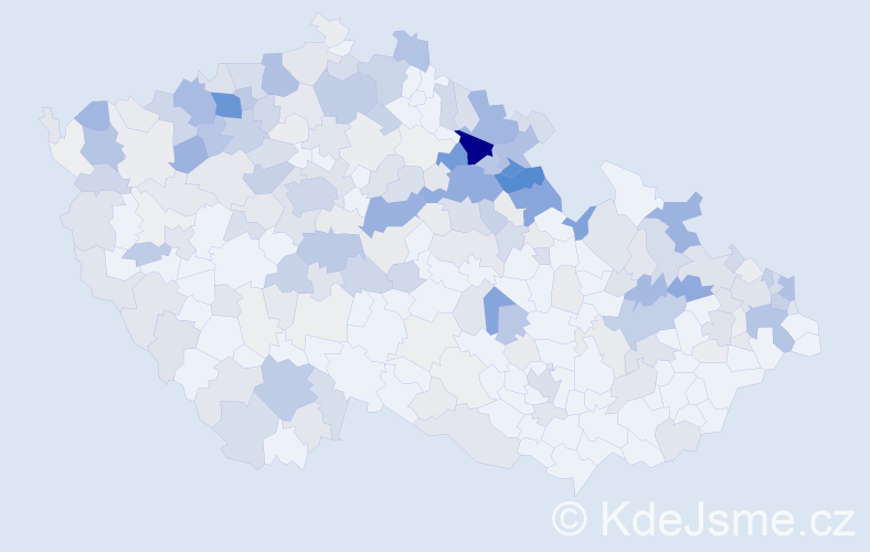 Příjmení: 'Peterová', počet výskytů 1029 v celé ČR