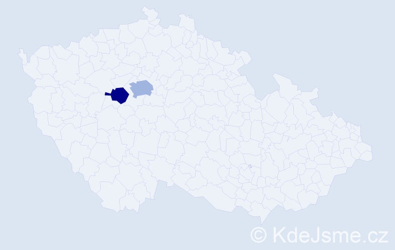 Příjmení: 'Lazurčenko', počet výskytů 3 v celé ČR