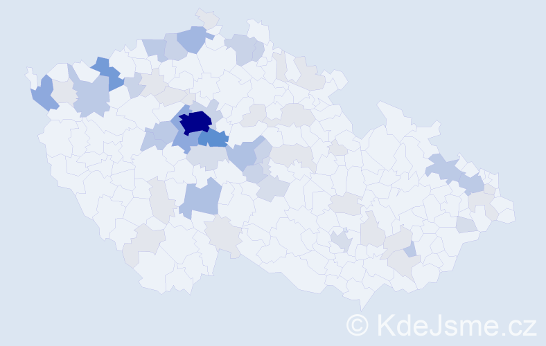 Příjmení: 'Aronová', počet výskytů 173 v celé ČR