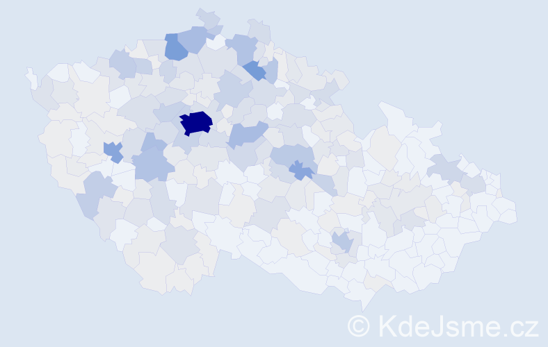 Příjmení: 'Hejduk', počet výskytů 1014 v celé ČR