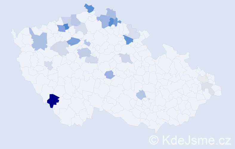Příjmení: 'Appelt', počet výskytů 78 v celé ČR