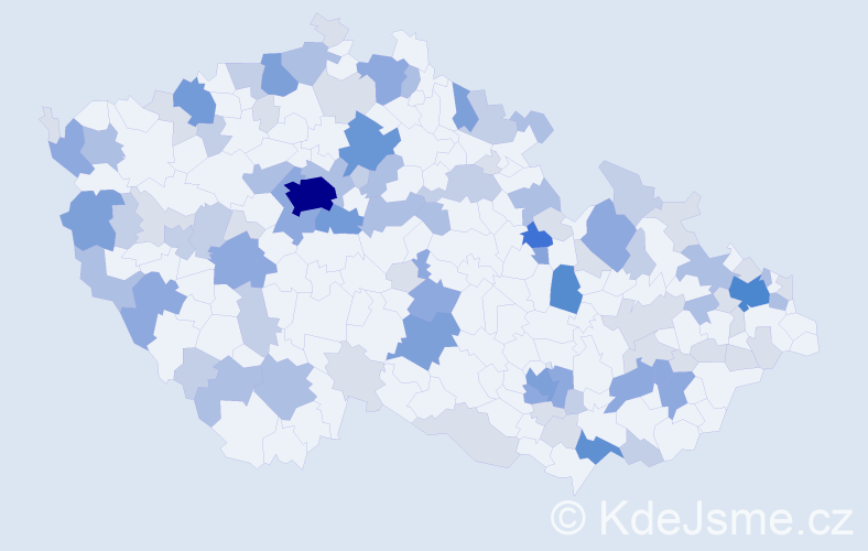 Příjmení: 'Blaško', počet výskytů 270 v celé ČR