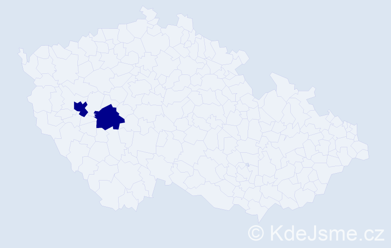 Příjmení: 'Nedbalska', počet výskytů 2 v celé ČR