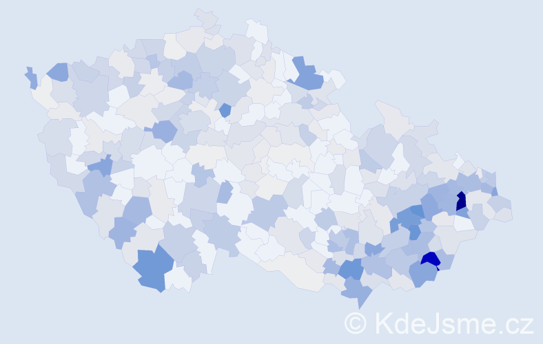 Příjmení: 'Petrášová', počet výskytů 1343 v celé ČR
