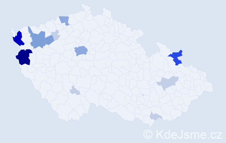 Příjmení: 'Stručková', počet výskytů 42 v celé ČR