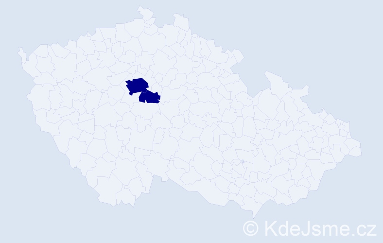 Příjmení: 'Starčevskyj', počet výskytů 2 v celé ČR