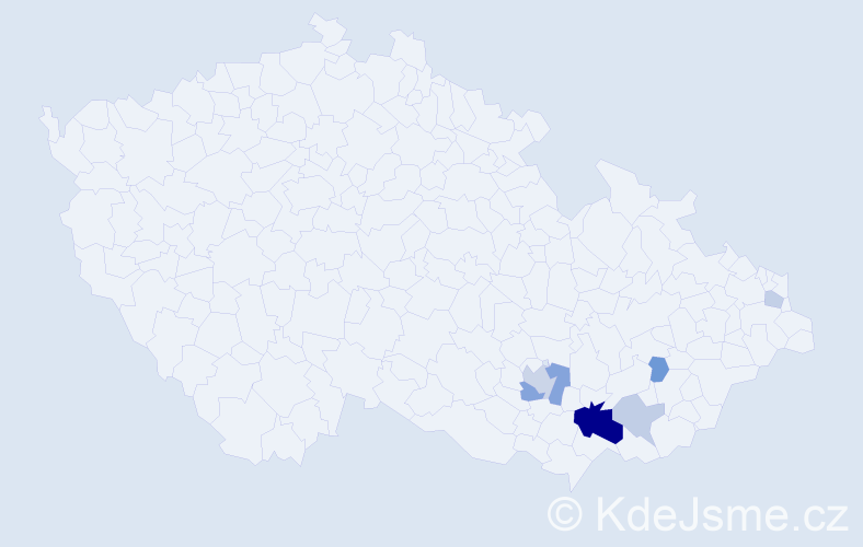 Příjmení: 'Kulheim', počet výskytů 30 v celé ČR