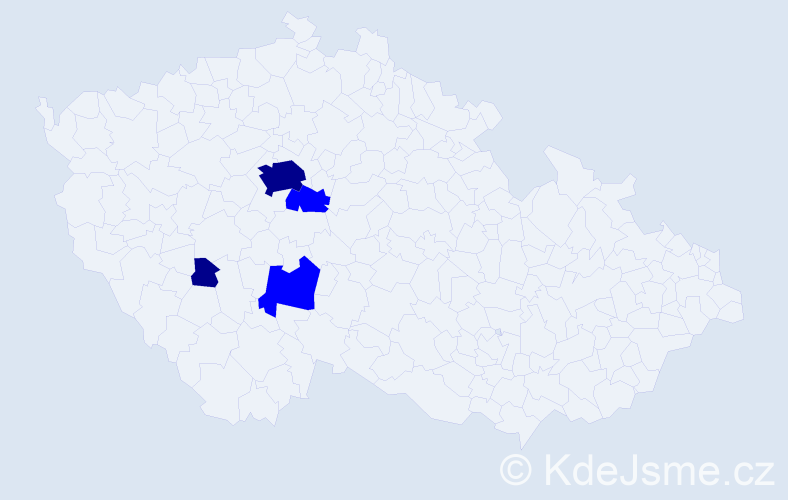 Příjmení: 'Drátovský', počet výskytů 6 v celé ČR