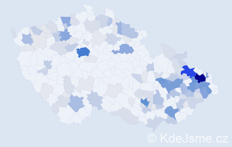 Příjmení: 'Grossmann', počet výskytů 427 v celé ČR