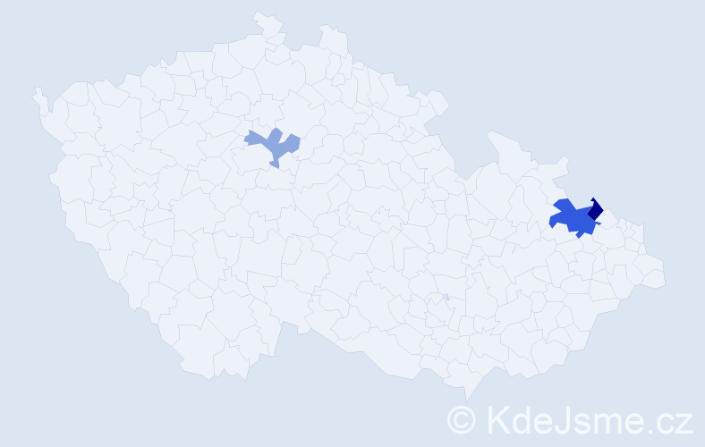 Příjmení: 'Dressel', počet výskytů 10 v celé ČR