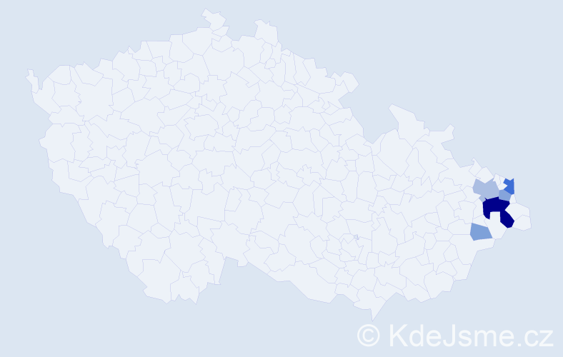 Příjmení: 'Staniowski', počet výskytů 19 v celé ČR