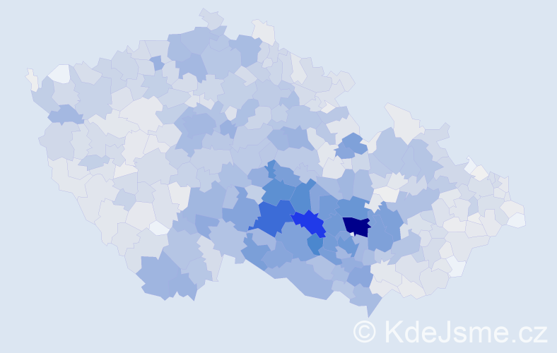 Příjmení: 'Musil', počet výskytů 6816 v celé ČR