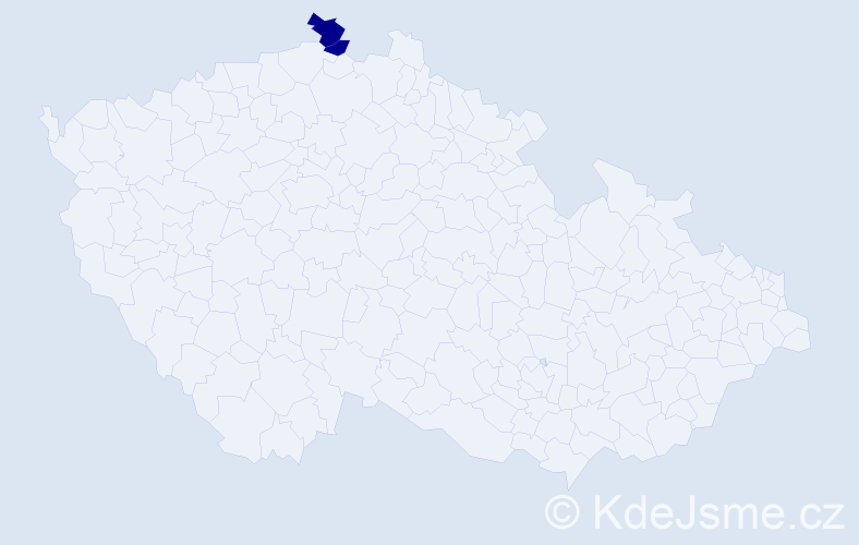 Příjmení: 'Ullischbergerová', počet výskytů 2 v celé ČR
