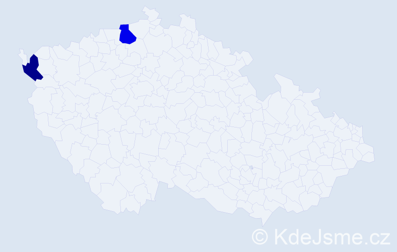 Příjmení: 'Spitel', počet výskytů 10 v celé ČR