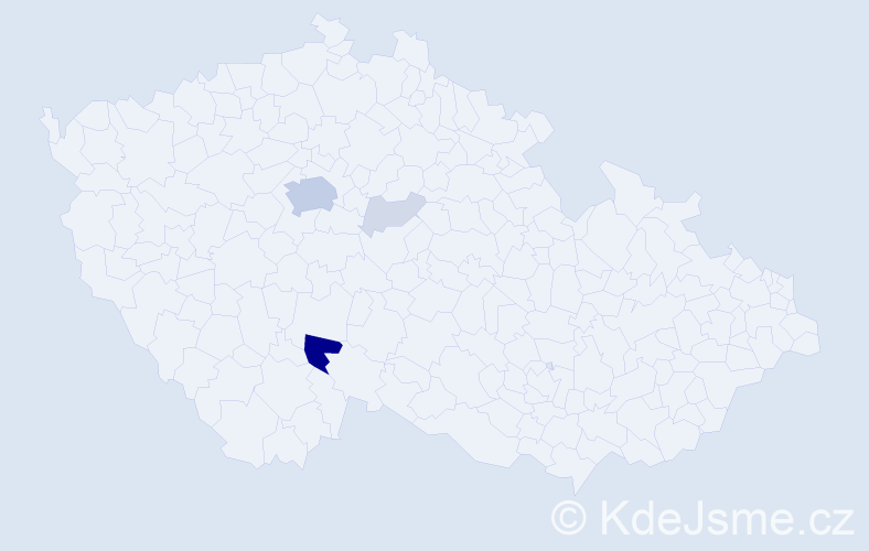 Příjmení: 'Mattanelli', počet výskytů 41 v celé ČR