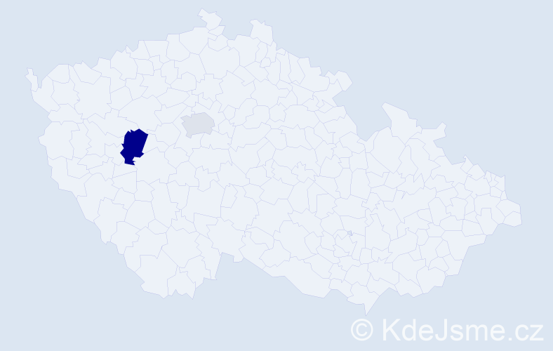 Příjmení: 'Brantnerová', počet výskytů 3 v celé ČR