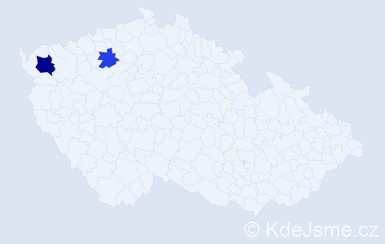 Příjmení: 'Fickert', počet výskytů 7 v celé ČR