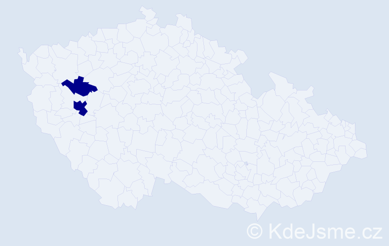 Příjmení: 'Kuntzman', počet výskytů 4 v celé ČR