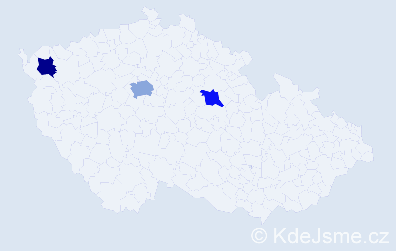 Příjmení: 'Libochowitzová', počet výskytů 4 v celé ČR