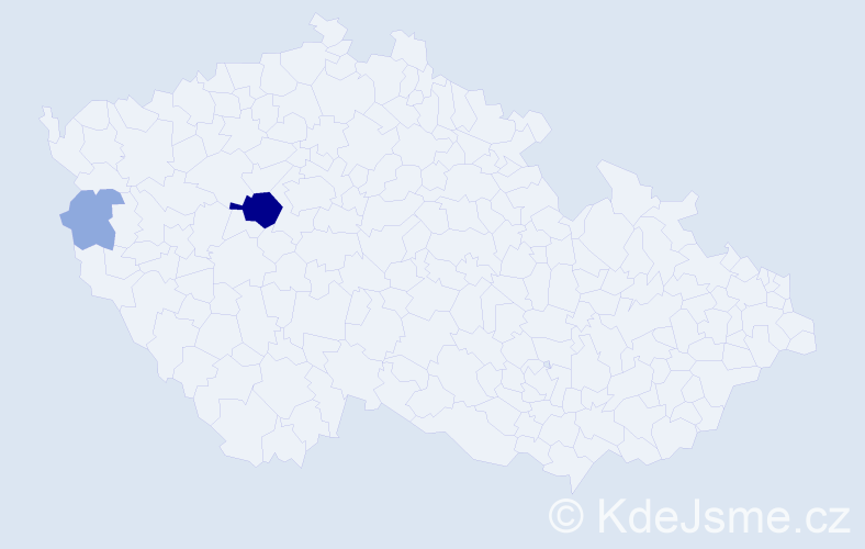 Příjmení: 'Szitášová', počet výskytů 8 v celé ČR