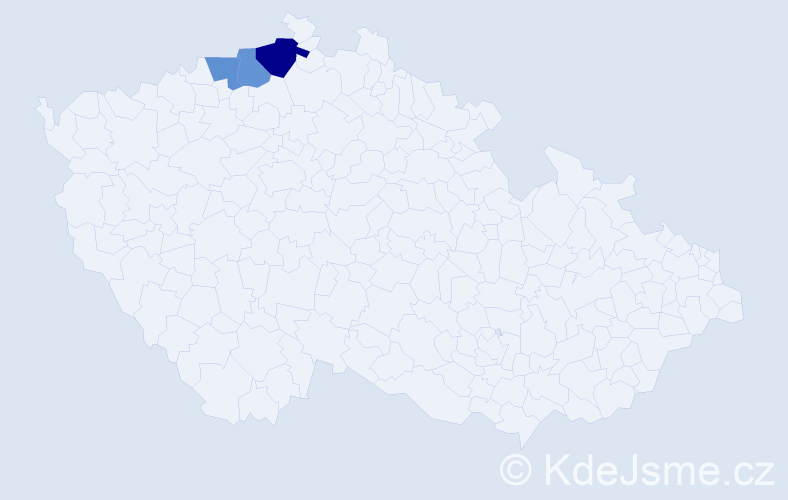 Příjmení: 'Sivčenko', počet výskytů 4 v celé ČR